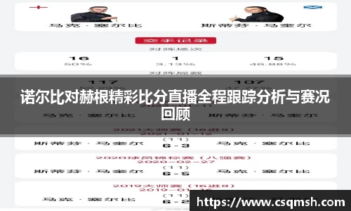 诺尔比对赫根精彩比分直播全程跟踪分析与赛况回顾